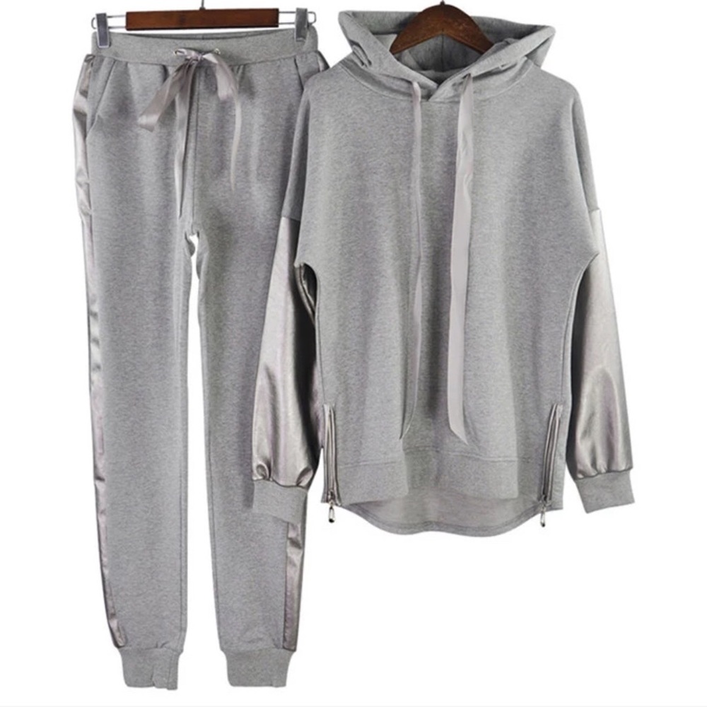 Tracksuit Women Size S Grey